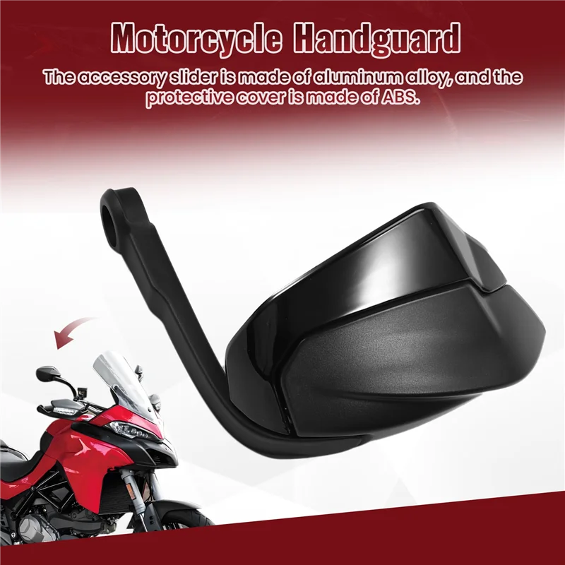 

AW-Handguard For Ducati Multistrada V2 S 2025 Hand Guard Protection Sliders Motorcycle Handlebar Windshield Air Deflector