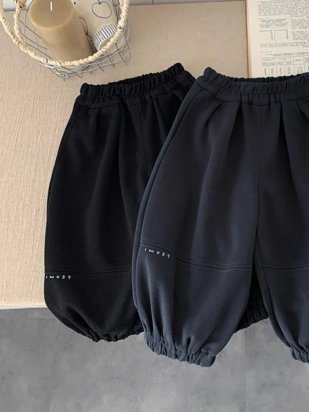 Calças Esportivas Casuais para Meninos, Calças de Moletom Infantis da Moda para Primavera, Roupas Infantis de Tamanho Médio, Calças Longas de Fibra de