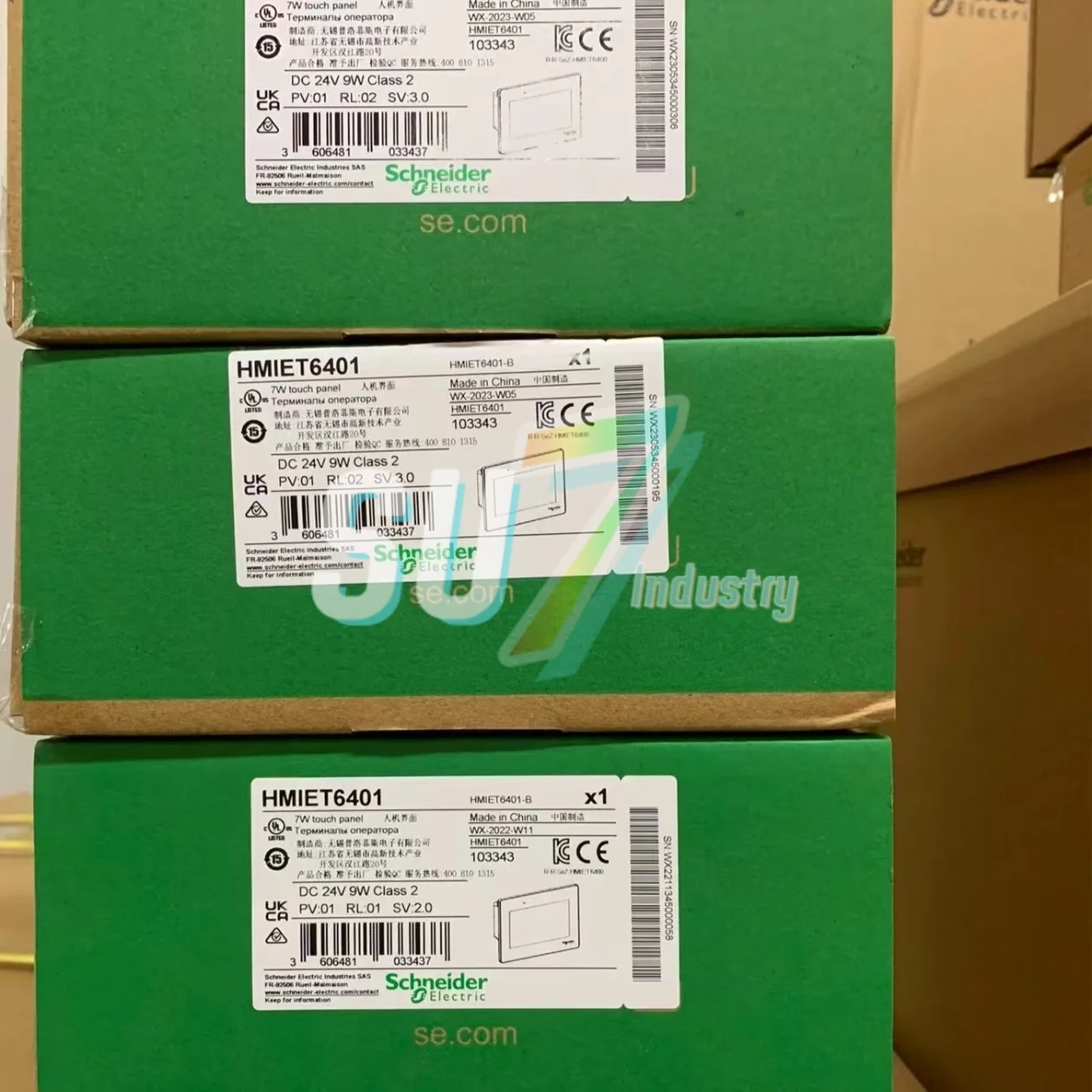 หน้าจอสัมผัสใหม่ในสต็อก HMIET6400 HMIET6401