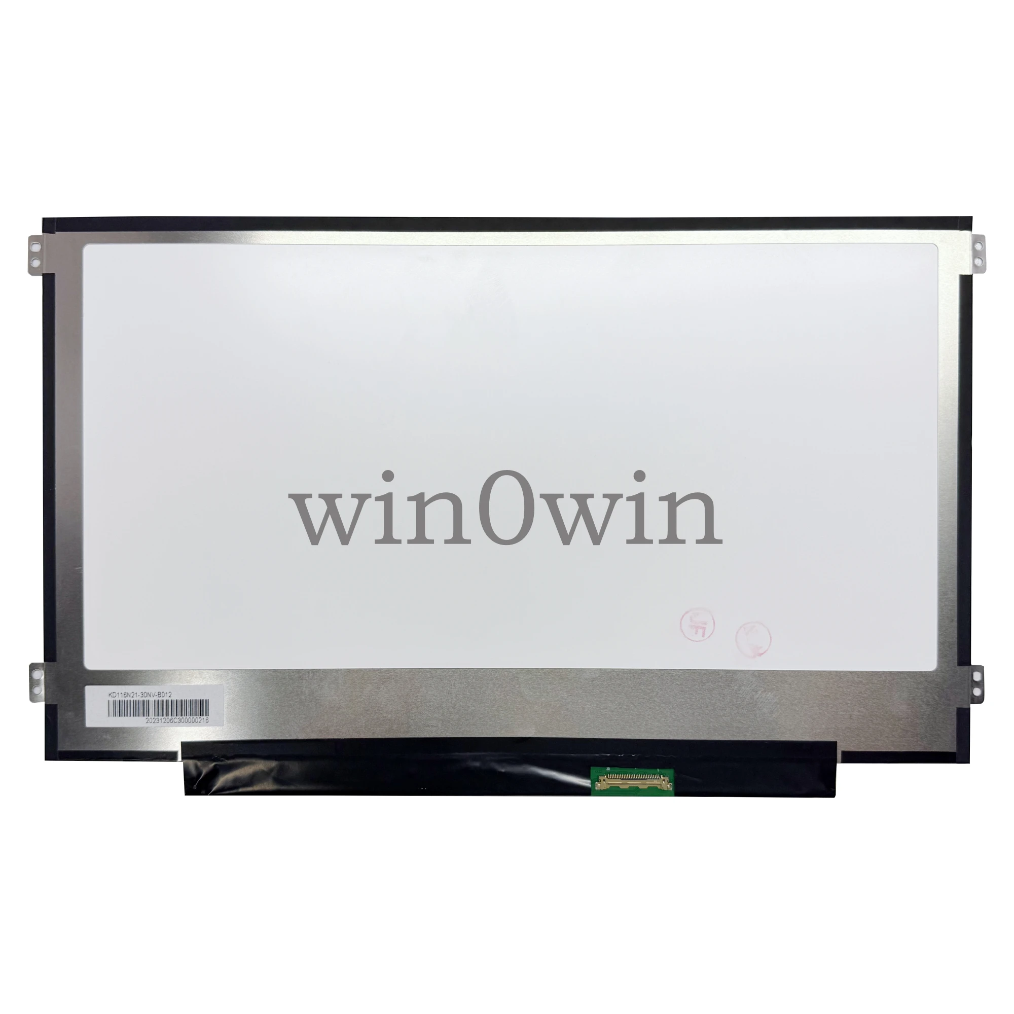 KD116N21-30NV-B012 Replacement Panel 11.6 inch 30 pins LED 1366x768 Laptop LCD Screen