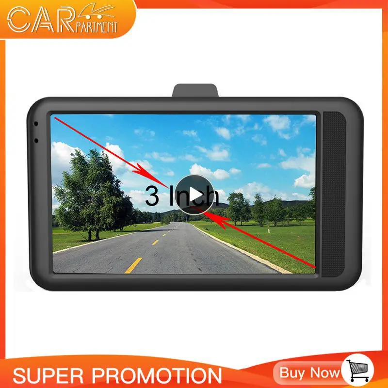 Vehicle Dash Cam For Car 3-Inch 1080P LCD Wide Angle Driving Recorder High-definition Night Vision Car DVR Dash Camera Video