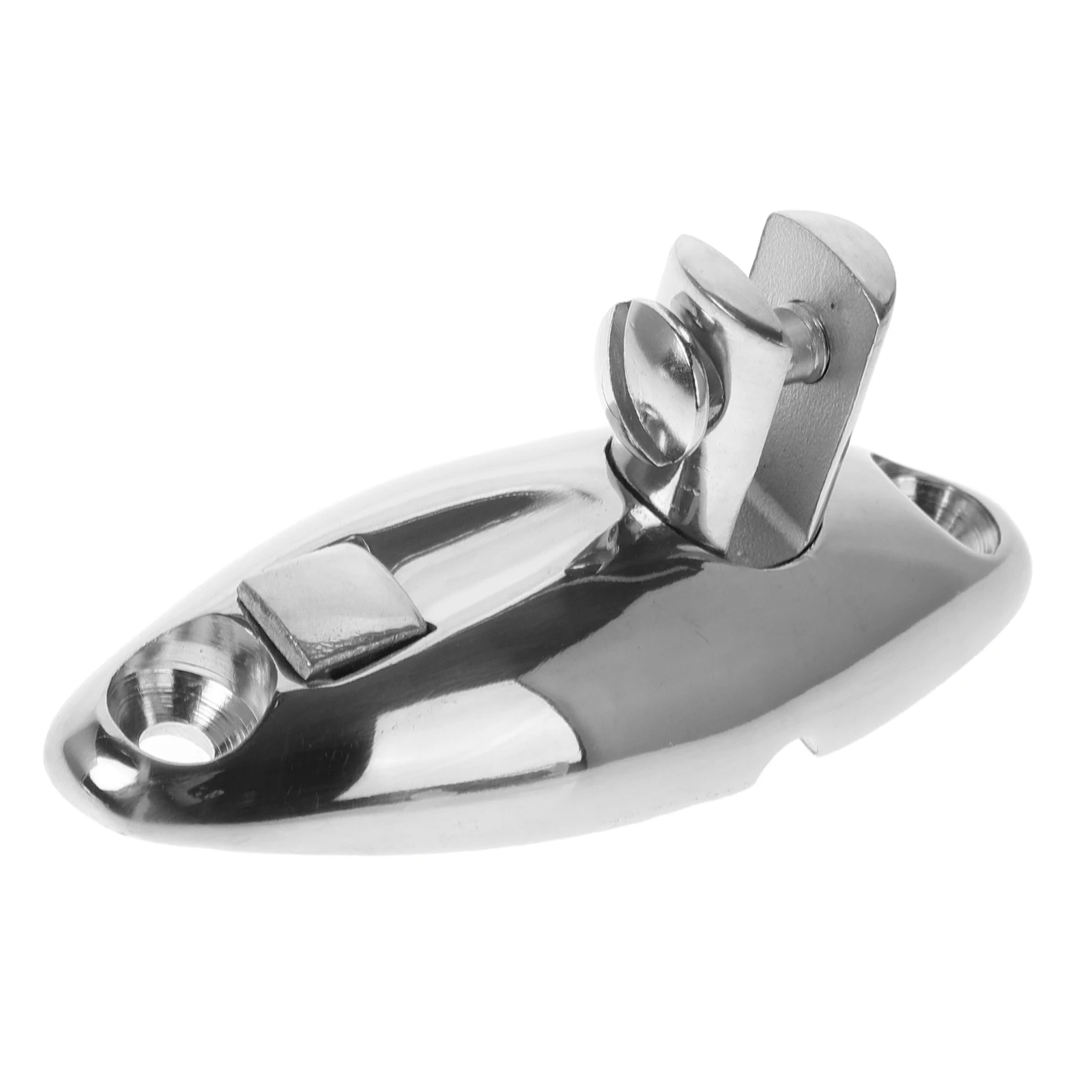 

Rotating Horn Mount Stainless Steel Marine Sunshade Hardware Boat Deck Hinge Fittings Easy Installation Replacement