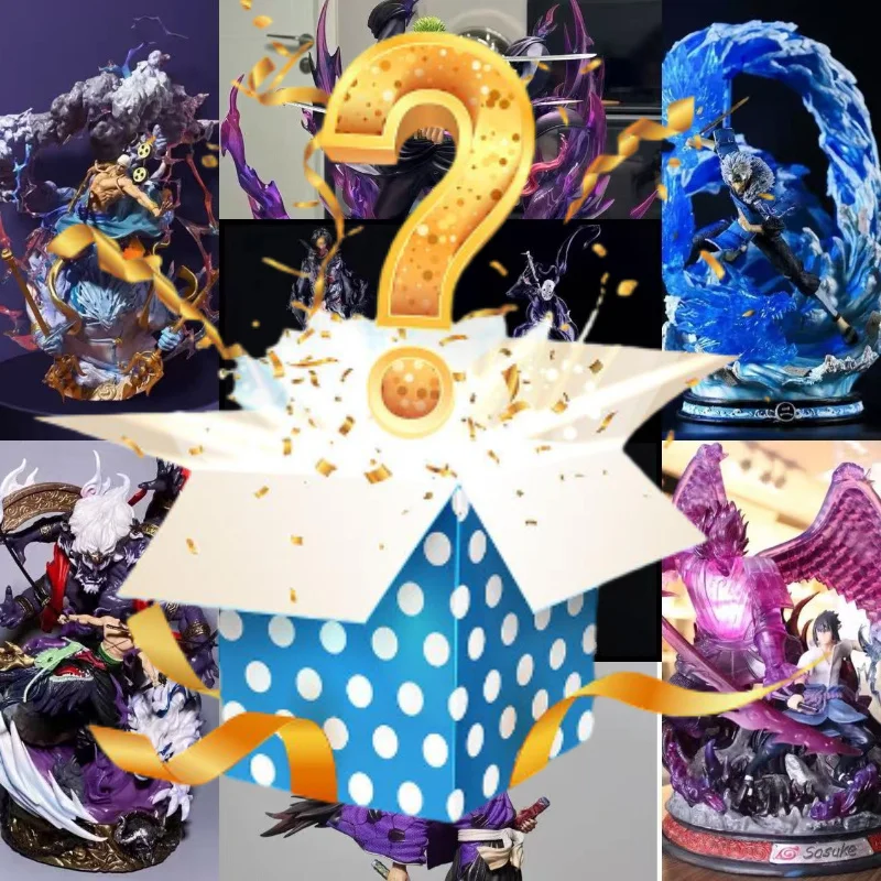 Heiße Anime-Serien Mystery-Figuren Modellstatue Spielzeug Mystery Blind Box Glücksbeutel Desktop-Dekoration Anime-Spiel-Fans Überraschungsgeschenke