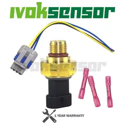 4921487 3083716 3080406 Fuel Oil Pressure Sensor For Cummins N14 M11 ISX L10 Dodge Ram 2500 3500 5.9L