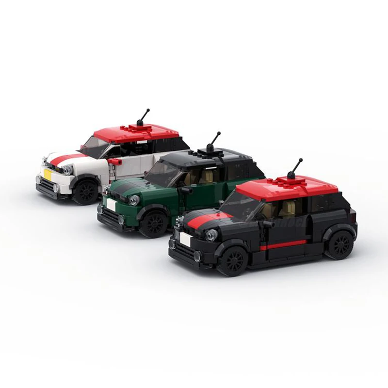 

MOC-112755 мини-кардиостимулятор JCW 2014 техническая сборка Совместимая модель автомобиля кирпичи игрушки Детские наборы Хэллоуин Рождественский подарок