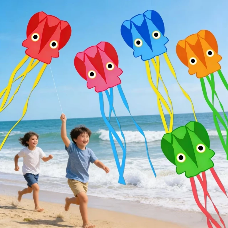 300cm Oktopus-Drachen für Kinder, Spaßspielzeug, Sportdrachen mit Schnur, Outdoor-Spiel, Vogeldrachen, Adlerdrachen, Fabrik, iKite, Nylon