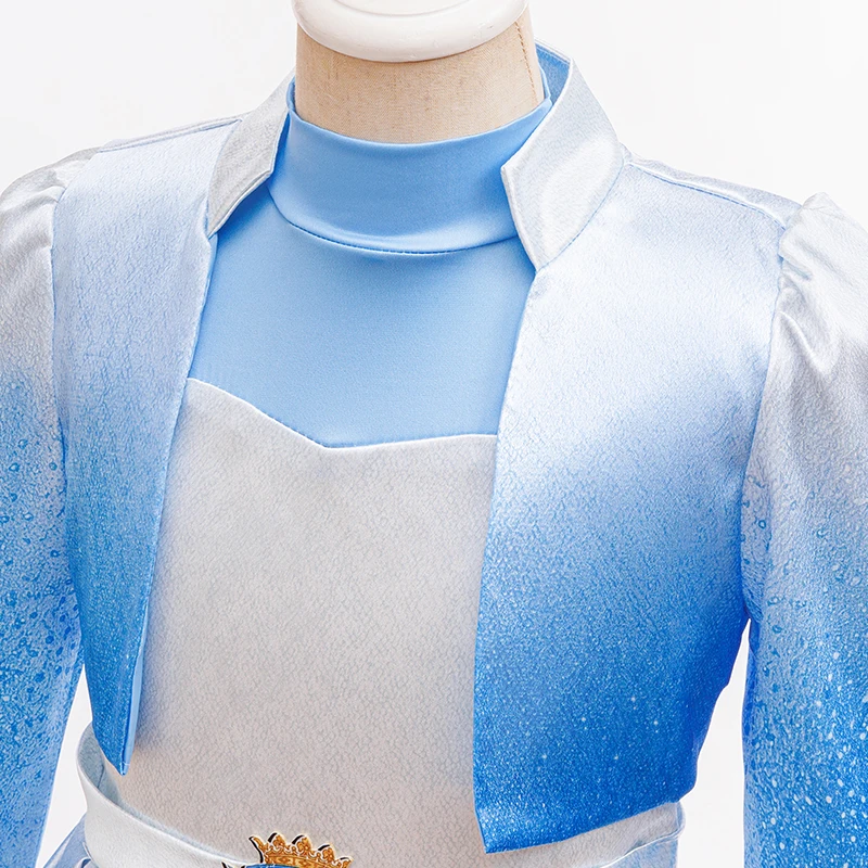 2026 Kinder Karneval Geburtstagsparty Kleidung Mädchen Königin Erbin Böse Märchenfigur Halloween Kostüm Mädchen Erbin Schwestern Top + Rock – Detail 37