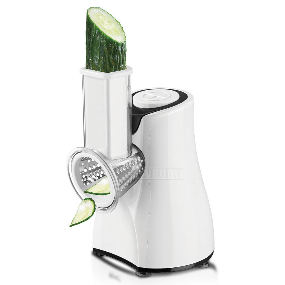 Elektryczny krajalnica do warzyw i serów, maszynka do krojenia żywności, sprzęt AGD do kuchni.