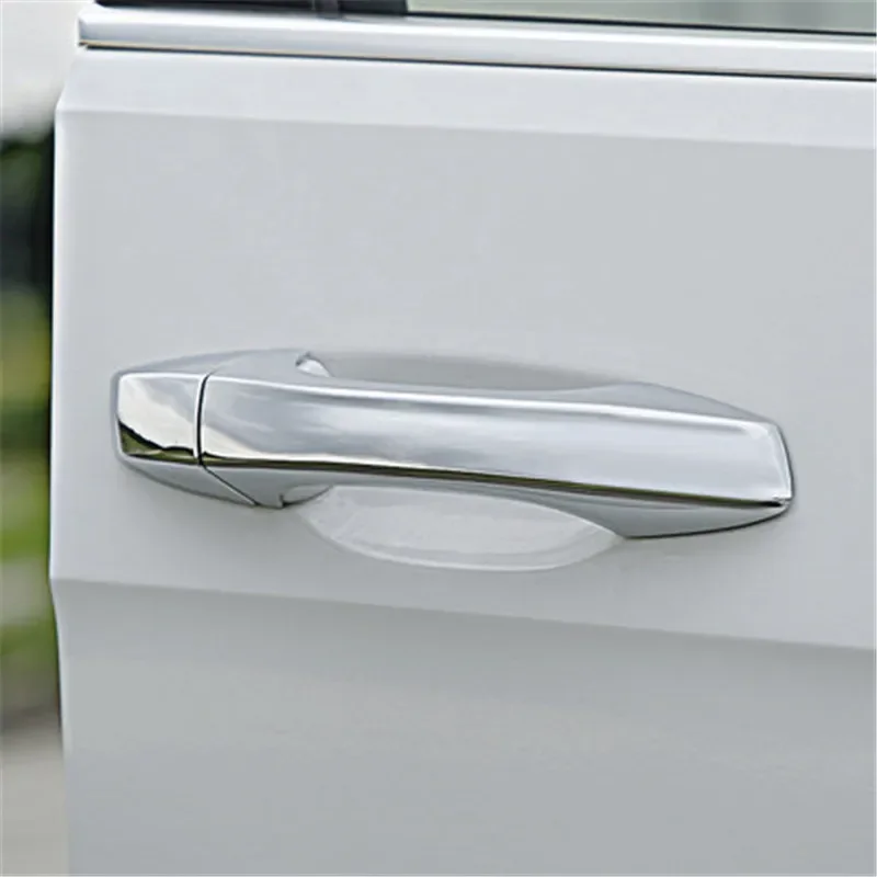 Car Styling for Skoda Octavia A7 2015 2016 2017 2018 2019 ABS Chrome Door handle Protective covering Cover Trim Door Handle Bowl