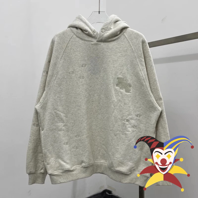 

Embroidered Letter Printing Apricot Hoodie Men Women Hooded