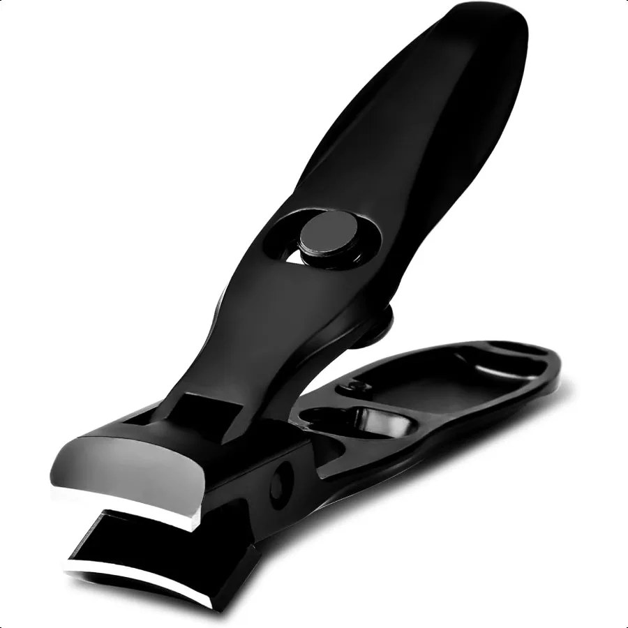 

Кусачки для ногтей Премиум-класса из нержавеющей стали с широкими челюстями и защитой от брызг Сверхострые сверхмощные кусачки с эргономичным рычагом Идеально подходят для