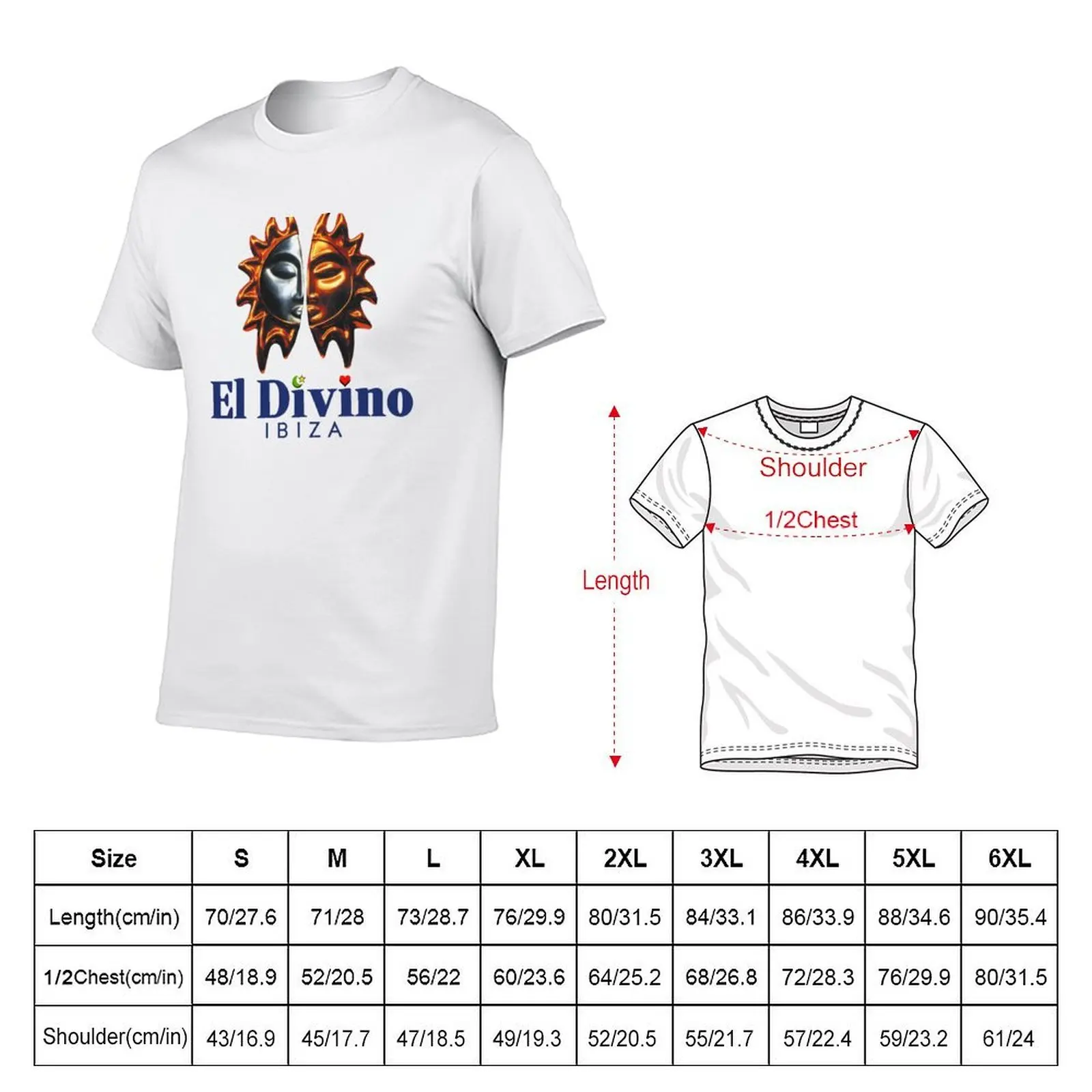 EL DIVINO Ibiza: MODEL Legendary nightclub of La French Touch T-Shirt funny t shirts cotton man t shirt summer T-Shirt