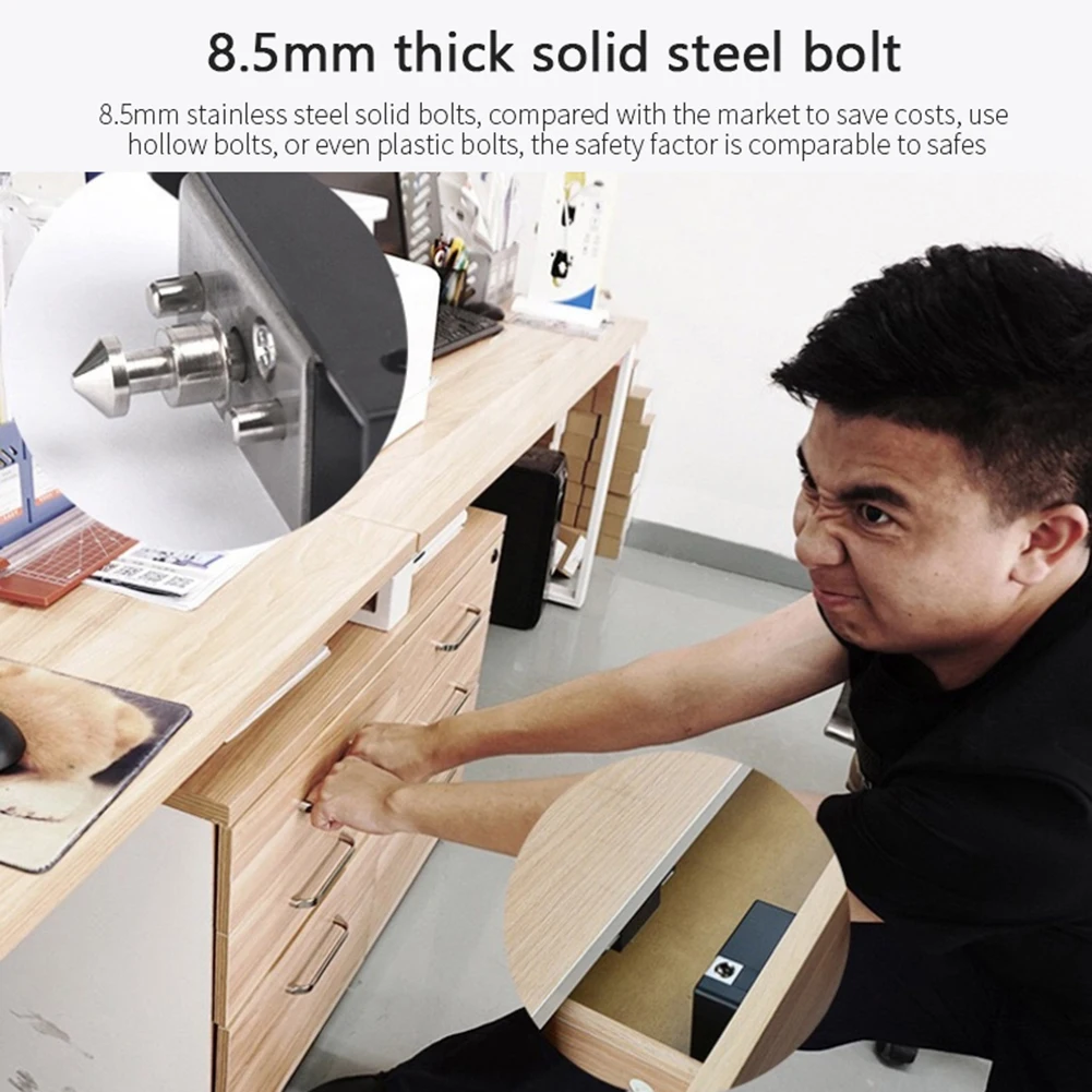 T8 خزانة خزانة بطاقة IC الذكية غير المرئية فتح قفل الدرج الإلكتروني