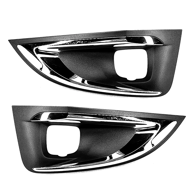 Car Front Bumper Fog Lamp Frame Fit For Peugeot 3008 P84 2016 2017 2018 2019 Fog Light Lamp Cover #1617975880 Car Accessories