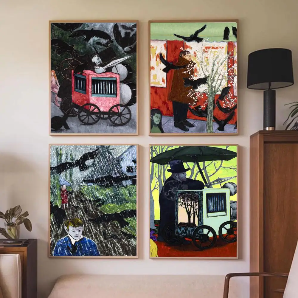 Artist O-Omar El Lahib Poster Wall Art Prints for Bedroom Living Room Office Home Decoration Hanging Artwork Gift