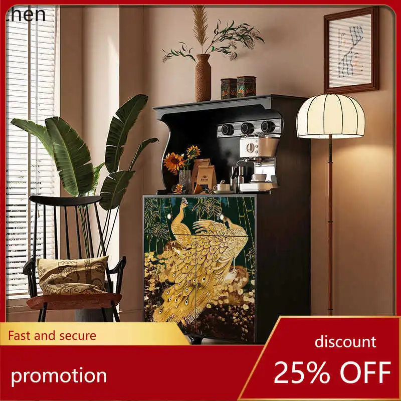 

ZML Sideboard Cabinet Living Room Side Cabinet Integrated Storage Entryway Storage Cabinet