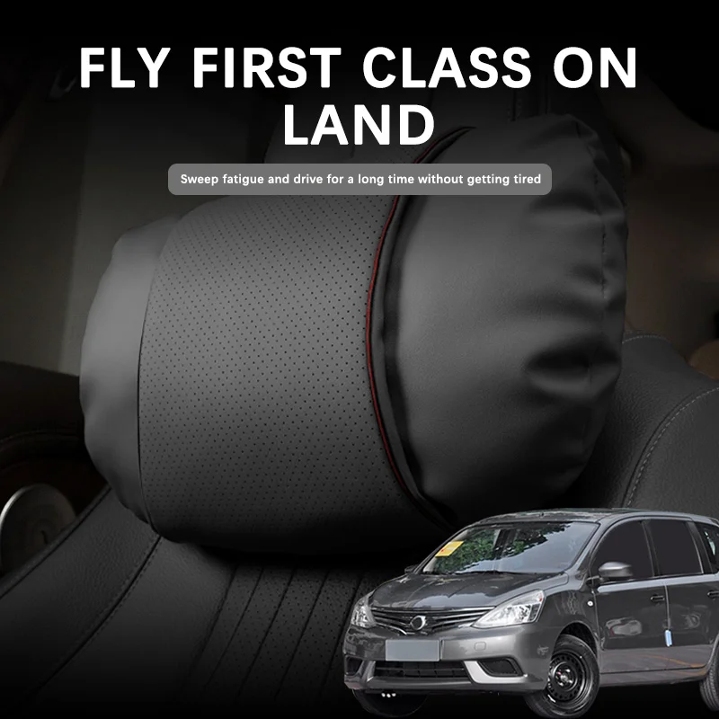Удобная автомобильная подушка для шеи, защита подголовника автомобиля для поддержки головы автомобиля, аксессуары для Nissan Livina Altima Patrol Rogue