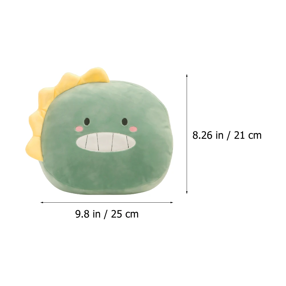 

Hand Warmer Pillow Cartoon Dinosaur Soft Cozy Office Nap Couch Throw Pillows Sleeping Back Cushion Filling Toys