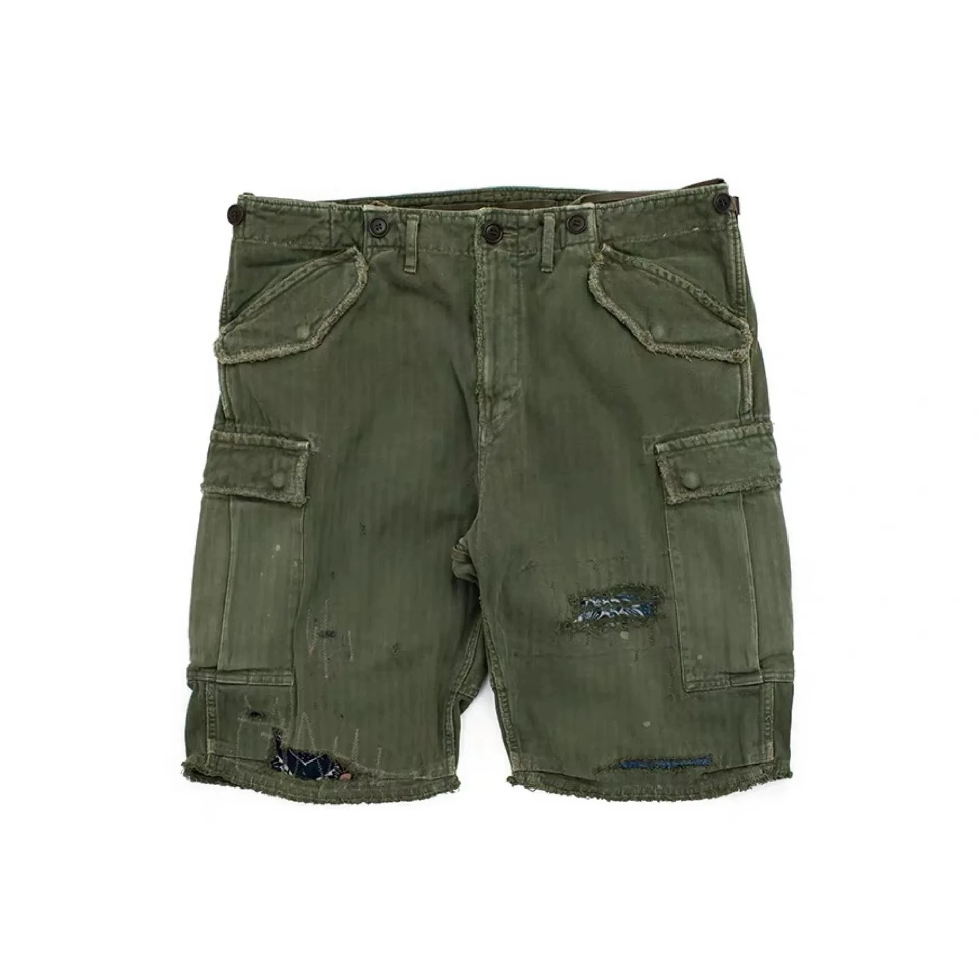 

Новые шорты VISVIM ICT Jumbo Eiger 2026 года, лимитированная серия, с эффектом потертости.