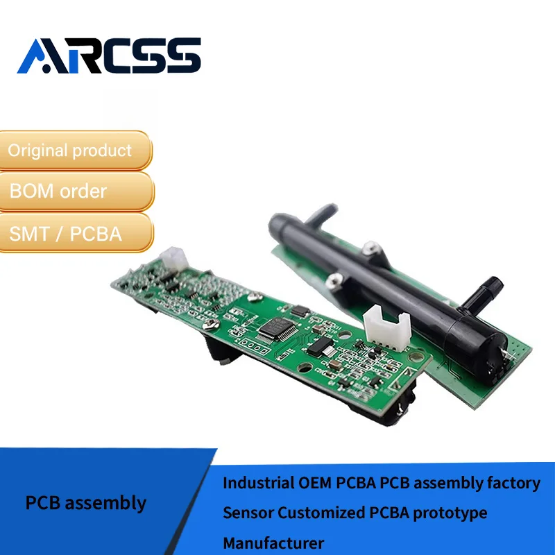 Fabbrica di assemblaggio PCB PCBA OEM industriale Produttore di prototipi PCBA personalizzato con sensore