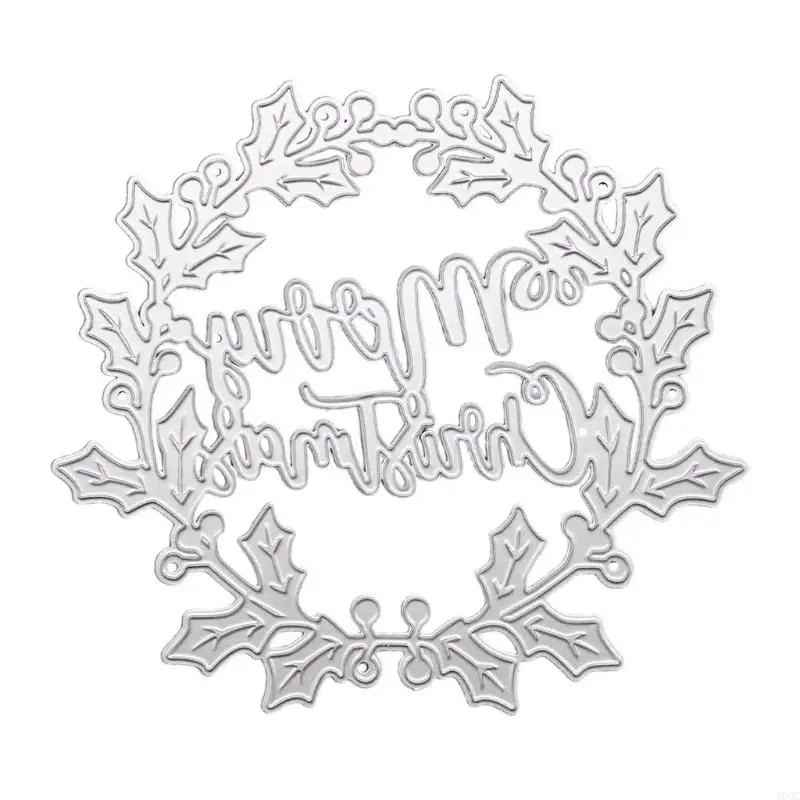 103C Merry Christmas Metal Cutting Dies Stencil DIY album album Mẫu thẻ giấy Mẫu Crafting Craft