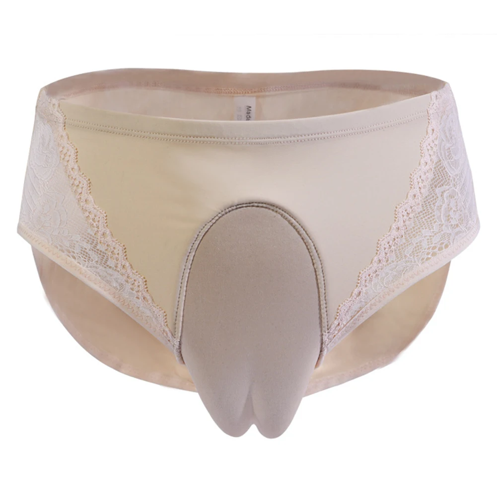 Transgender Panties Lace Panties Shaping Briefs Underwear Hiding Gaff Panties Crossdress Lace Nylon Transgender