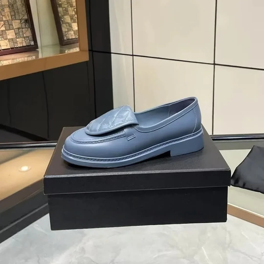 New 2026 Spring Women's Leather Flat Bow Ballet Flats - Women's Comfortable and Elegant Slender-Feet Single Shoes