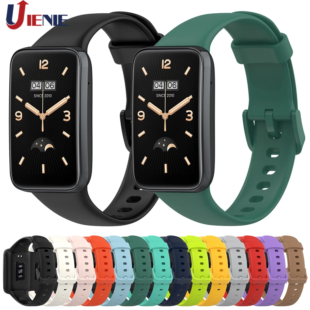 Silicone Watch Band for Original Xiaomi Mi Band 7 Pro Strap Miband 7 Pro Watchband Bracelet Smart Watch Sport Wristband correa