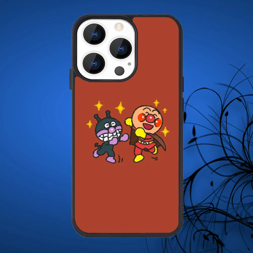 Cute A-Anpanman Cartoon Phone Case For iPhone 16,15,14,13,12,11,Plus,Pro,Max Mini Magsafe Magnetic Wireless Charging