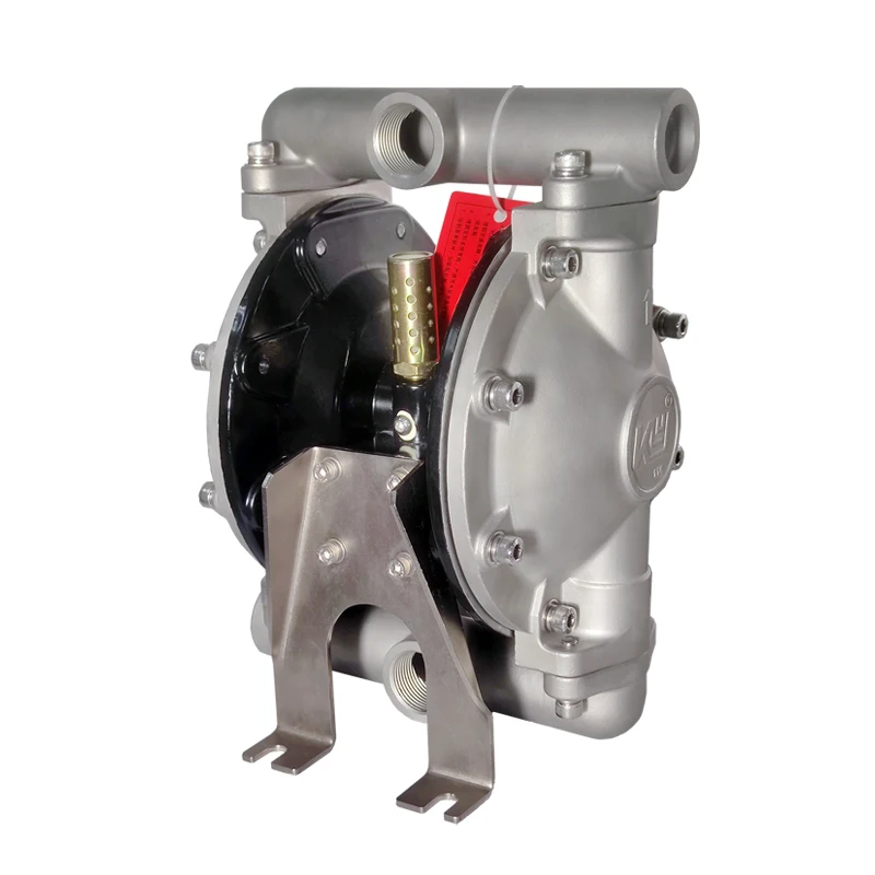 Mini Air Diaphragm Pneumatic Oil Pump High Viscosity Liquid Stainless Steel Honey Molasses Sugar Syrup Tomato Suce Transfer