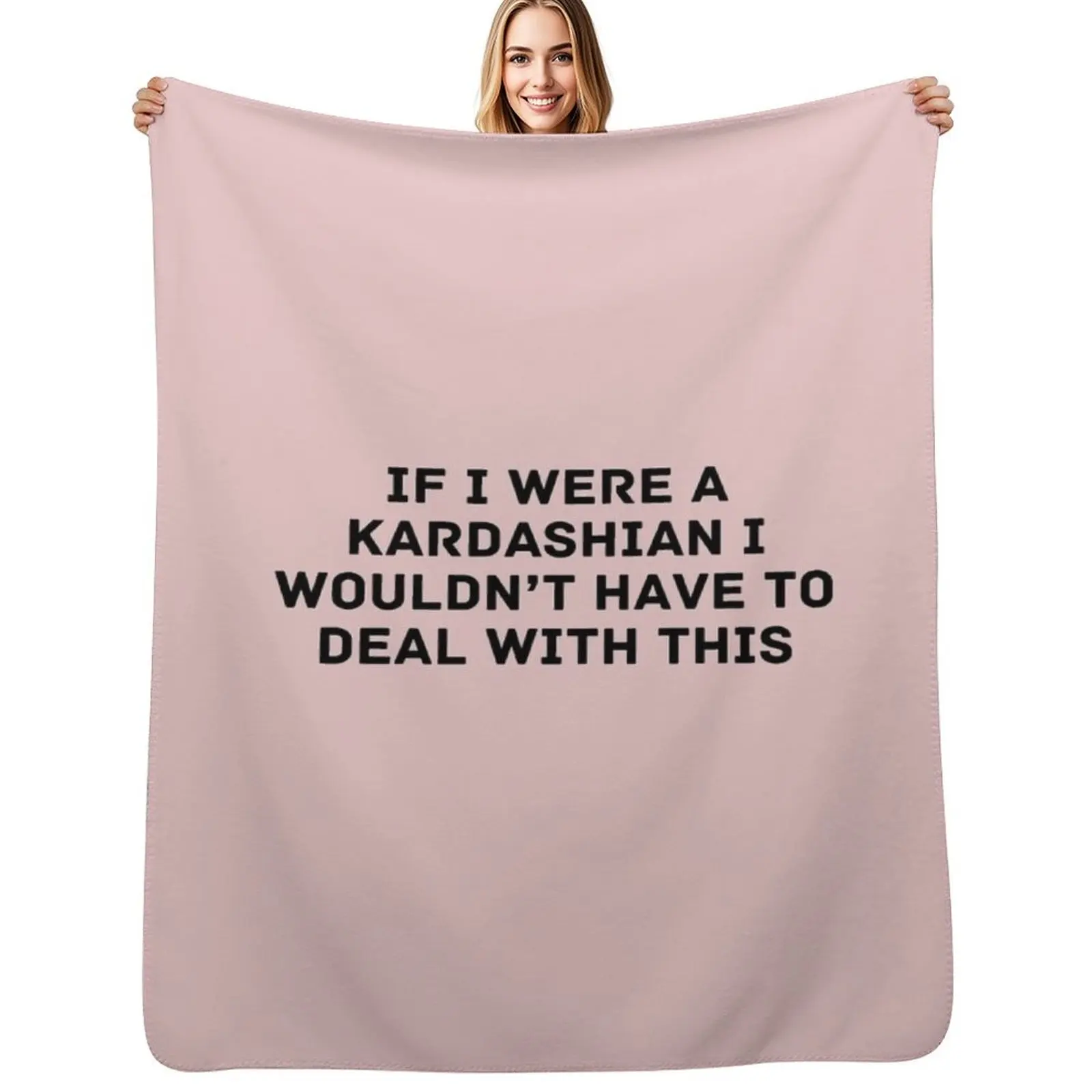 

If I were a k Throw Blanket Flannel Luxury Designer Multi-Purpose christmas decoration Blankets