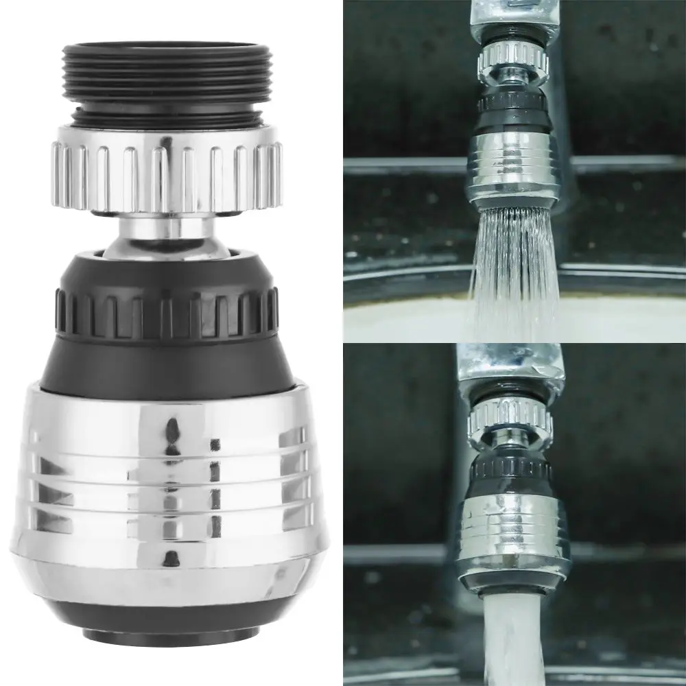 

2 Modes ABS Plastic Sprayer Sink Filter Kitchen Faucet Extender 360 Degree Aerator Swivel Tap Faucet Nozzle