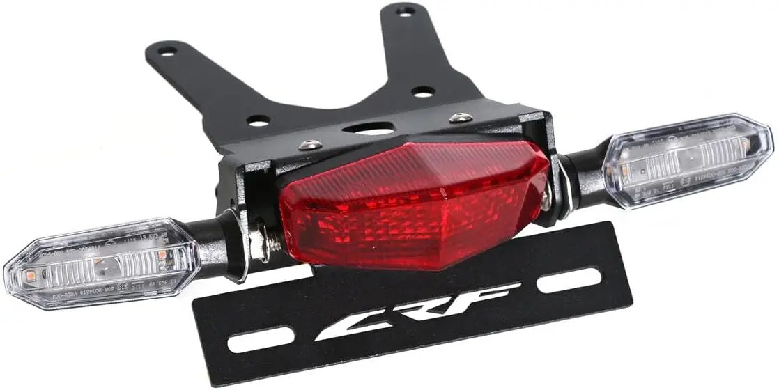 

for CRF250L CRF 250L Rally 2013-2020 CRF250RL 2017-2019 Rear Tail Tidy License Plate Frame Holder Bracket LED Tail Brake Light