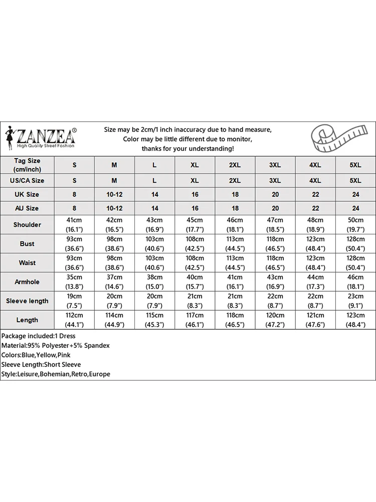 ZANZEA V-Neck Floral Print Vestidos Mujer Woman Short Sleeve Casual Loose 2025 Summer Midi Robes Femme Day Wear T-Shirt Dresses