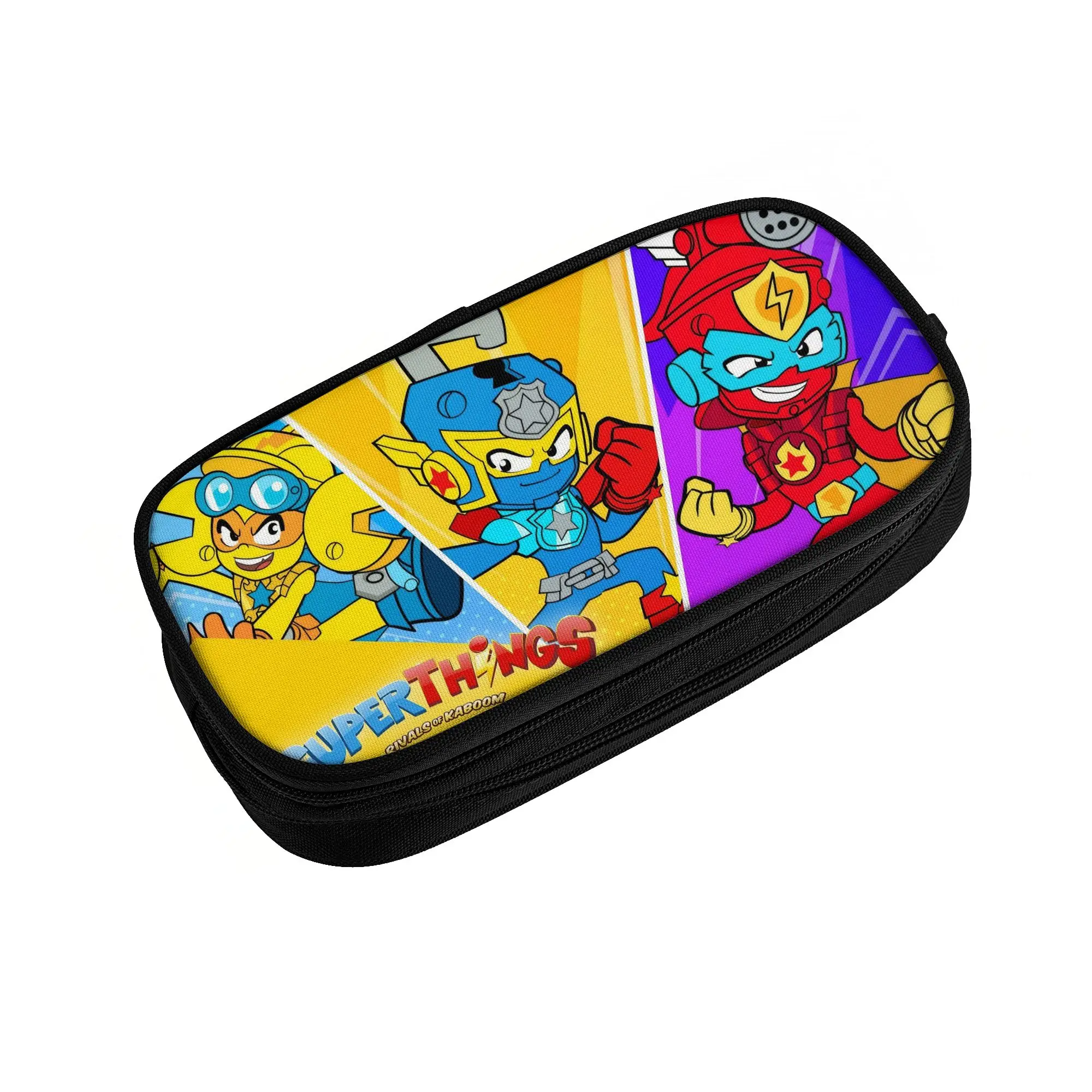 

Cute Game Super Things Pencil Case Pencilcases Kids Big Capacity Bags Students School Gifts Stationery