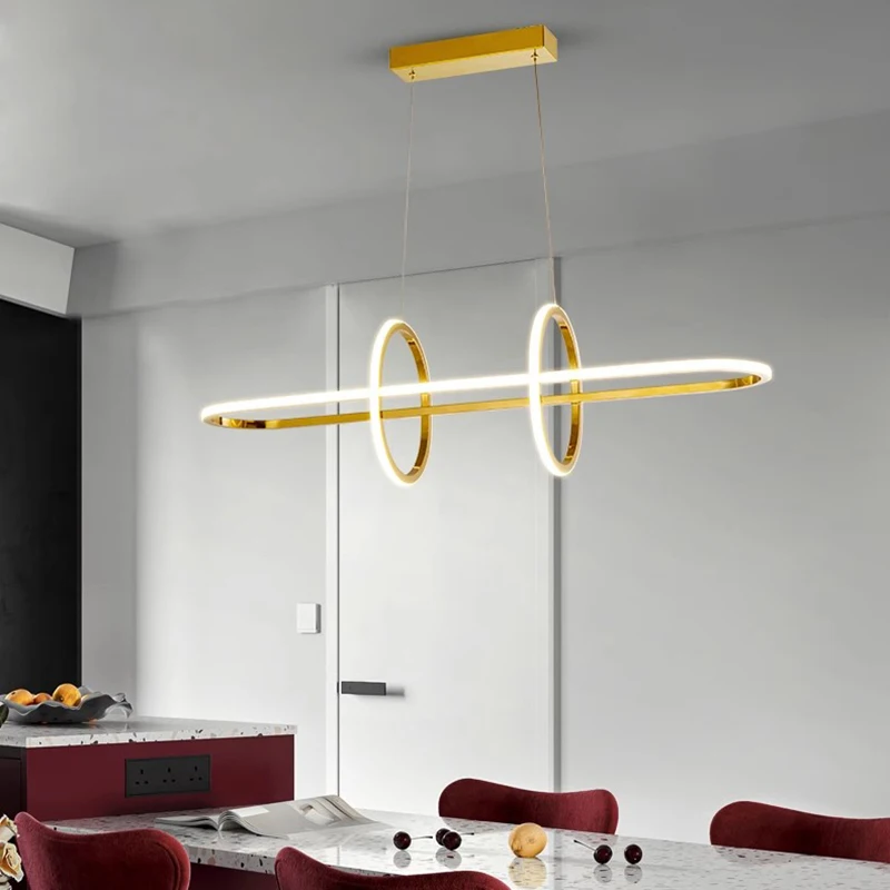 Modern Dining Room Pendant Lights, Iluminação interior Lâmpada do teto, Luz de suspensão, Lustre LED, Decorativo