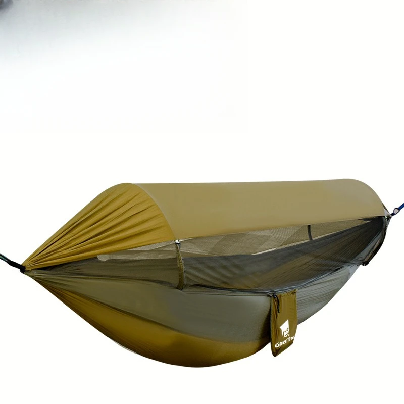 

Double anti rollover automatic swing, mosquito net, hammock, outdoor camping sunshade