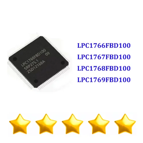 

LPC1766FBD100 LPC1767FBD100 LPC1768FBD100 LPC1769FBD100 LPC1766 LPC1767 LPC1768 LPC1769 IC MCU Chip LQFP-100