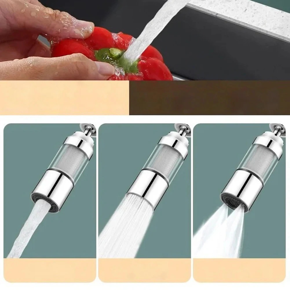 Household kitchen pipeline water purifier tap water filter metal construction with easy setup and dual flow switch