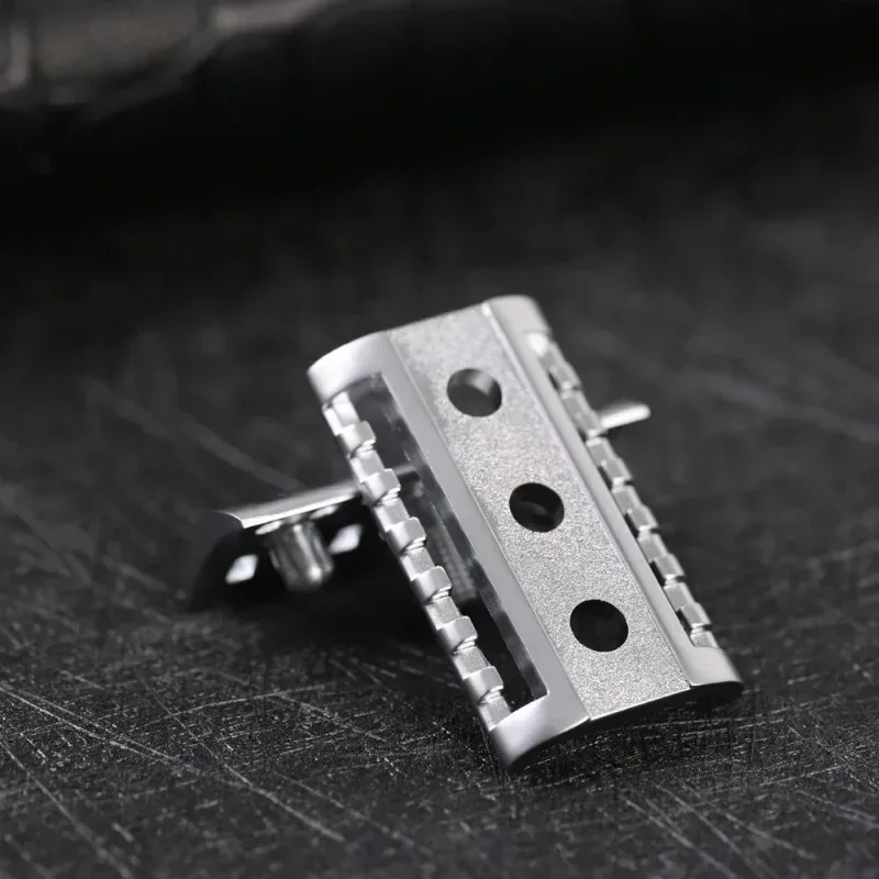 2026 YAQI Inkwell Stainless Steel Men's Shaving Razor Holder - Sleek Design Male Grooming Accessory