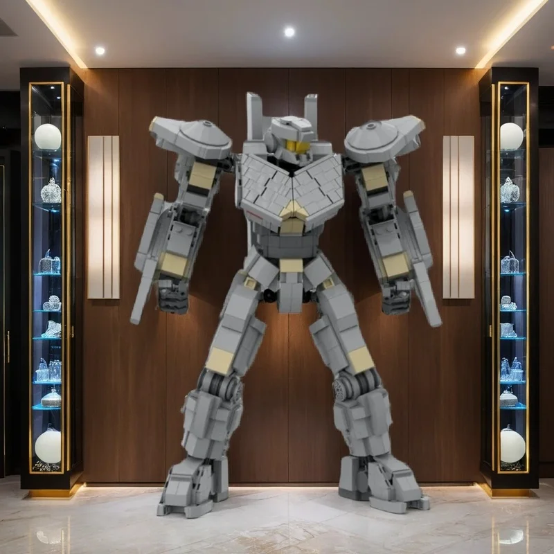 

1216PCS MOC Creative Model Pacific Rim Striker Eureka Premium Display Assembly Building Blocks DIY Gift Collectible Building Set
