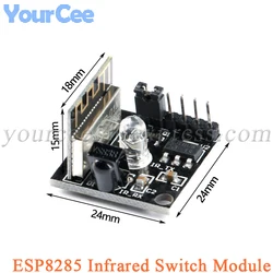 ESP8eco-friendly IR Infrarouge Transcsec Wifi Sans Fil Tech Télécommande Commutateur Développement Conseil D'apprentissage ESP-01M