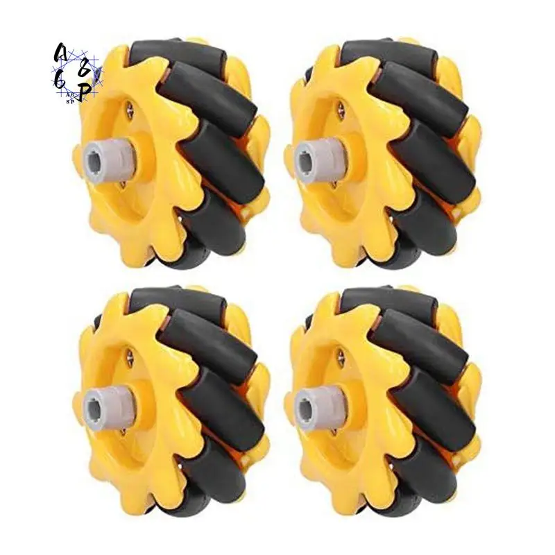 A68P-Mecanum Wheel, 48Mm Omni-Directional Wheel Smart Robot Car Accessories DIY Components Replacement