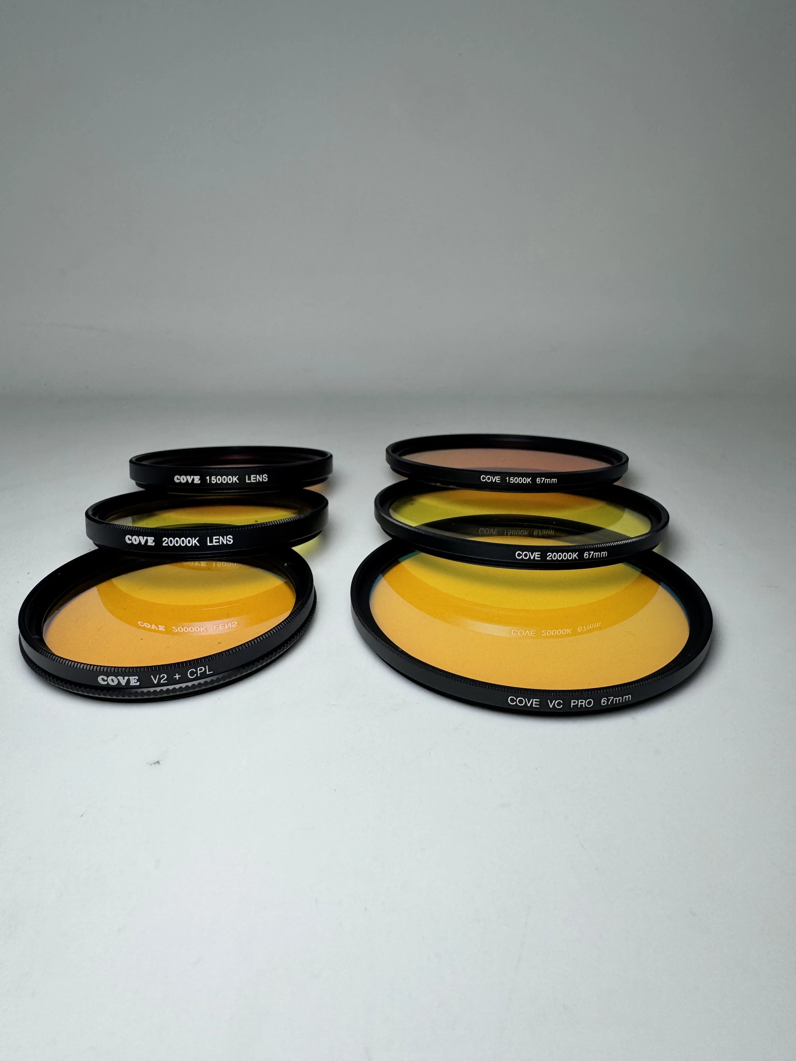 2025 New Cove 52/67mm Aquarium Reef Coral Lens Filter Kit V3 Extra Wide Saltwater for Smartphone and DSLR Camera