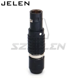 FGG 0B 2 3 4 5 6 7 9 Pin Male Plug Aviation Fast Connector for Sound Devices Arri Alexa Camera Timecode, Teradek power plug