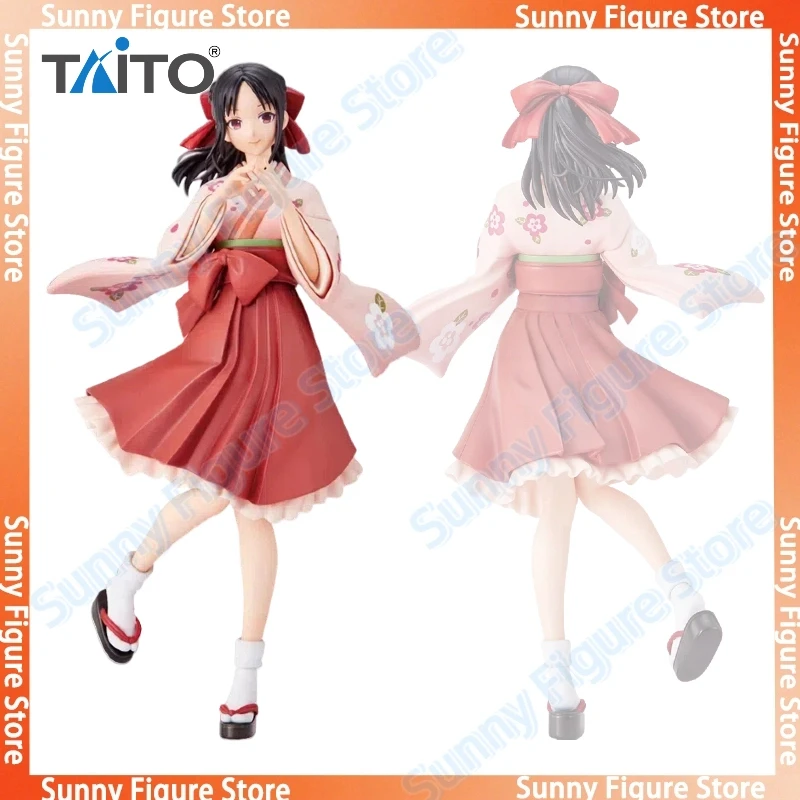 

В наличии TAITO Coreful Shinomiya Kaguya Wafuku Ver Desktop Cute Doll Kawaii Аниме Фигурки Игрушки Модели ПВХ
