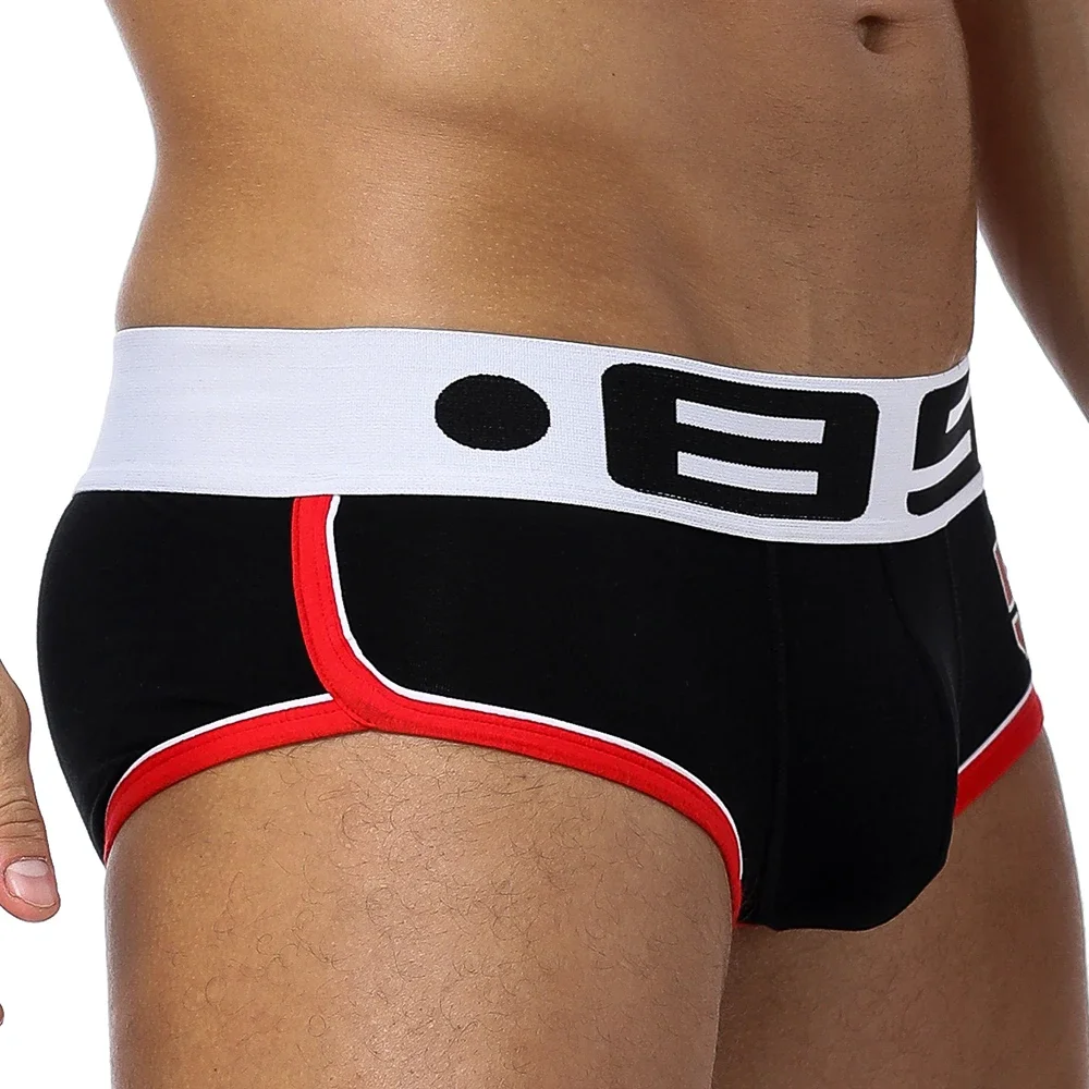 Sexy Men\'s Underwear Fashion Cotton Briefs Comfortable Male Jockstrap Under Wear Underpants for Men 0850