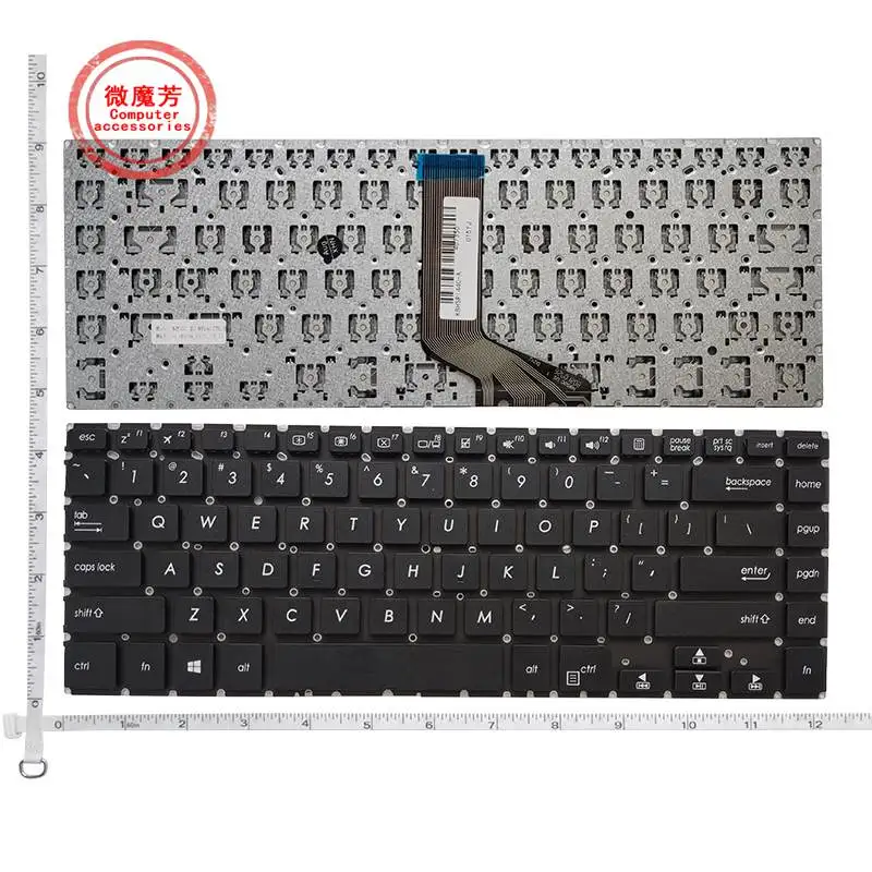 

US Laptop replacement keyboard for ASUS PRO P1440 P1440F P1440FA P1440UF P1440U P1440UA English