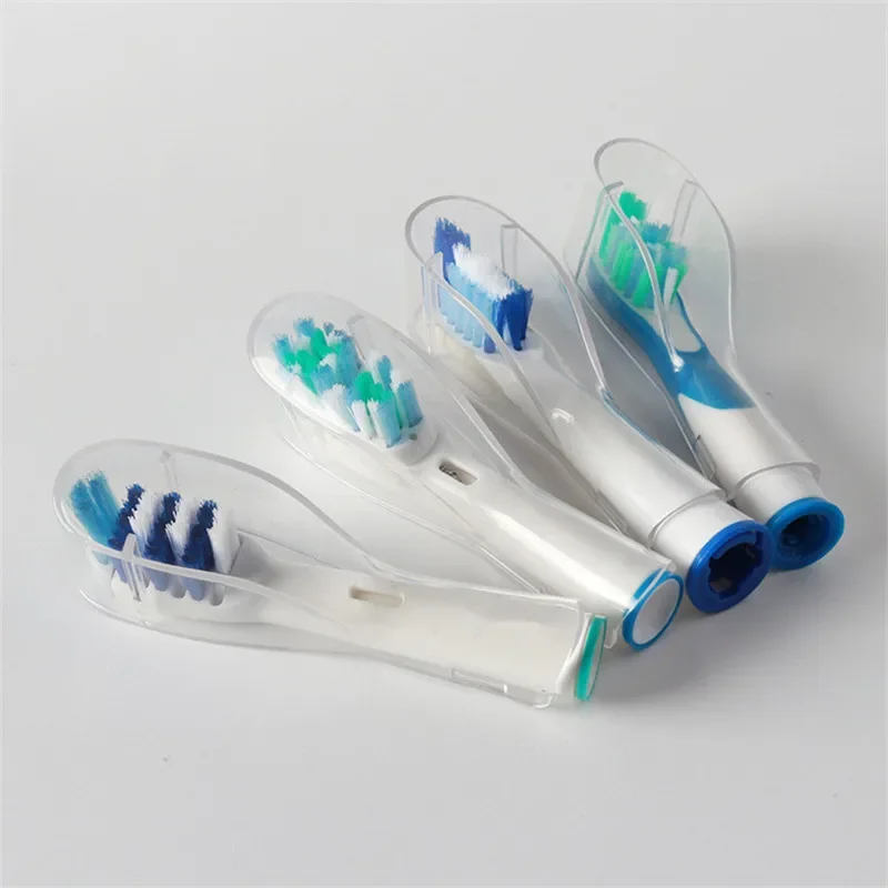 4Pcs Reizen Elektrische Tandenborstel Lange Heads Cover Voor Orale B Tandenborstel Beschermende Covers Hygiëne Plastic Beschermende Cap Case