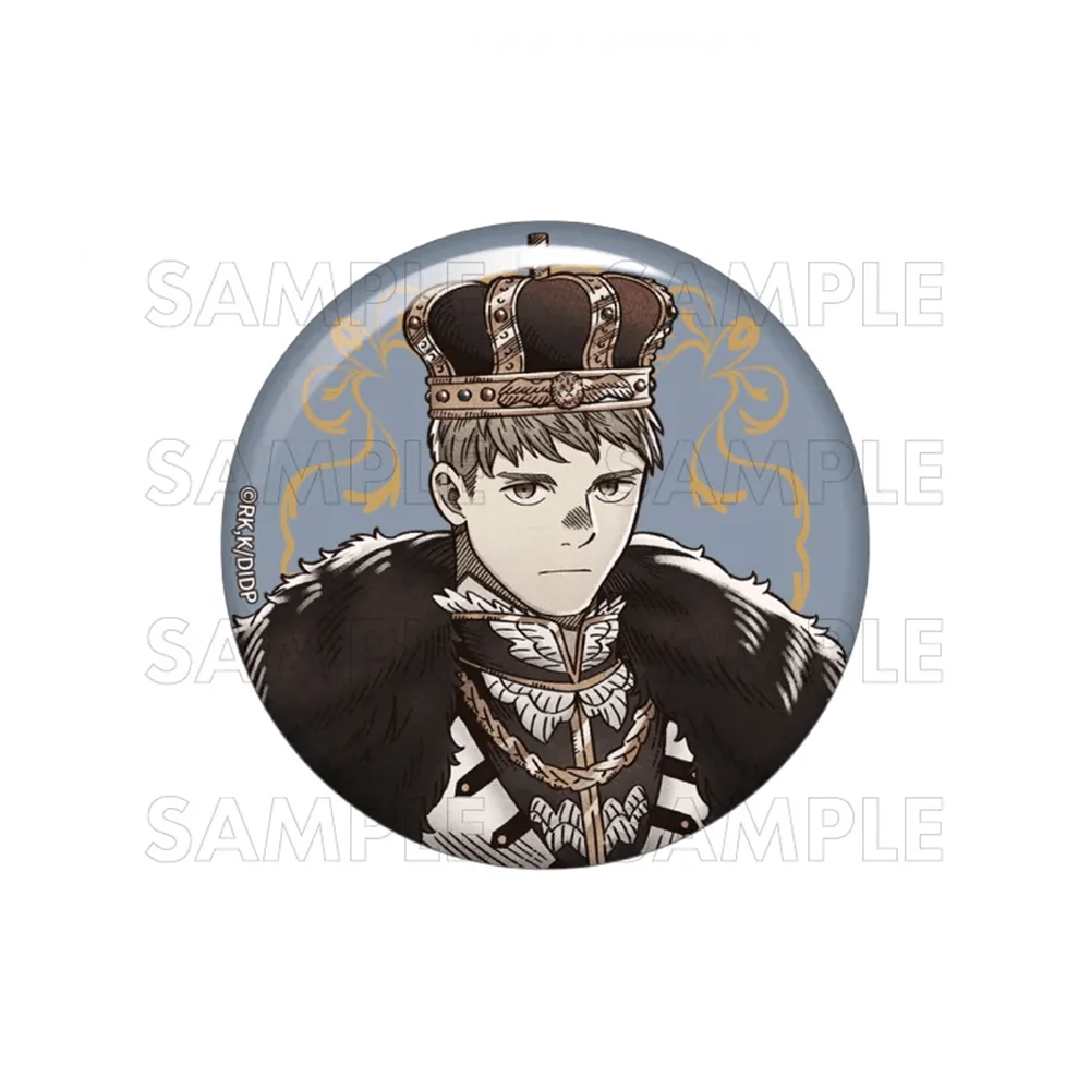 Delicious in Dungeon Laios Touden 58mm Metal Badge Brooch Pin Acrylic Stand Keychain Backpack Decor Toy Collectible Gift
